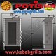 Potis CE3 Dönergrill, elektrikli Döner, makinesi, keramik camli