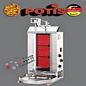Potis CE3 Dönergrill, elektrikli Döner, makinesi, keramik camli