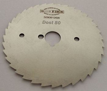 Dost, DICK Ridged circular knife D 80 mm for Dost80 Doner knife (NEW HQ)