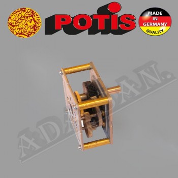 Potis Getriebe für Motorantrieb, U1/230V