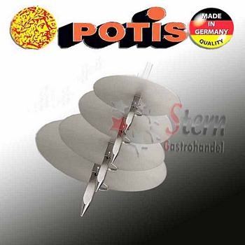 Potis Dish incl. extended spit guiding 250 mm Ø