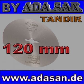 Tandir replacement blade Ø120 mm, smooth