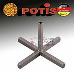 Potis Cross handle, (to be used as skewer stud or fpr manual ope