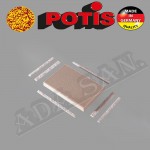 Potis Burner plate, incl. 6 gaskets 132x90mm