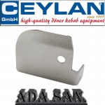 Stainless steel splash guard