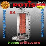 Potis E4, Döner and Gyros grill, 400V