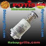 Potis Solenoid magnet insert for gas grill kebab