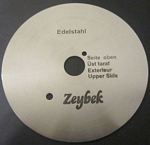 Zeybek T-Eco 90mm glatt Ersatzmesser Döner Gyros Messer Dönermesser